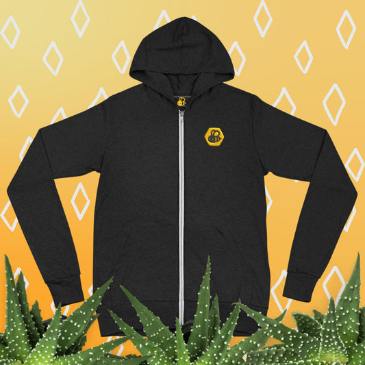 Danger the Lil Bee Unisex Zip Hoodie